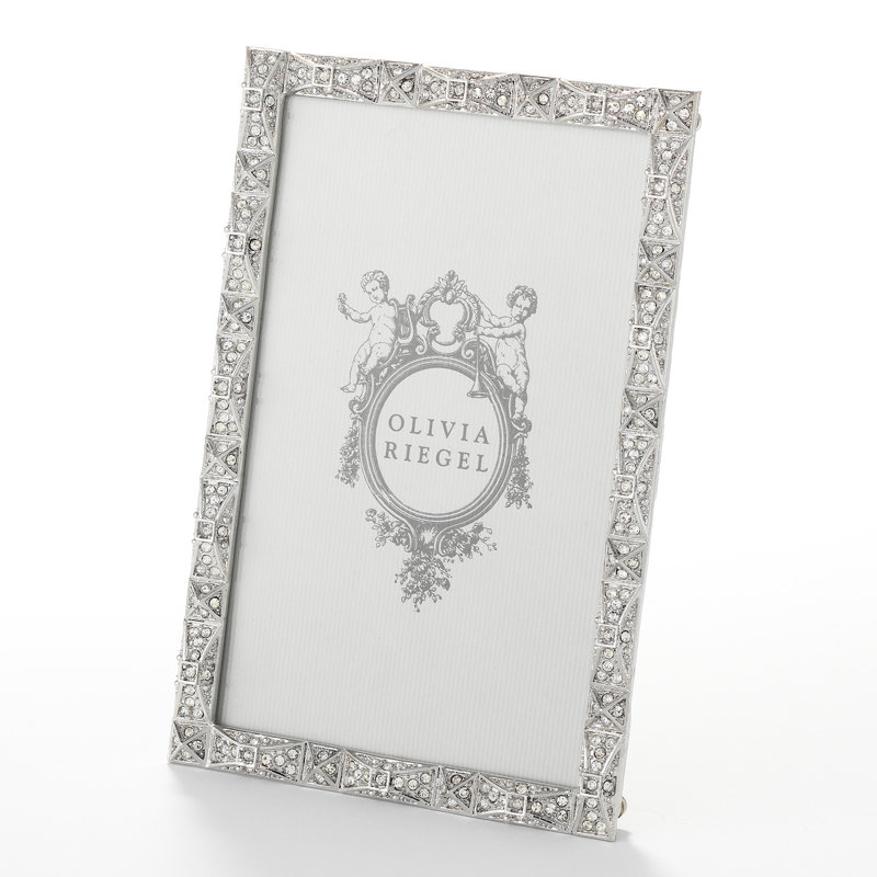 Remy Metal Picture Frame, Silver, 4" x 6"