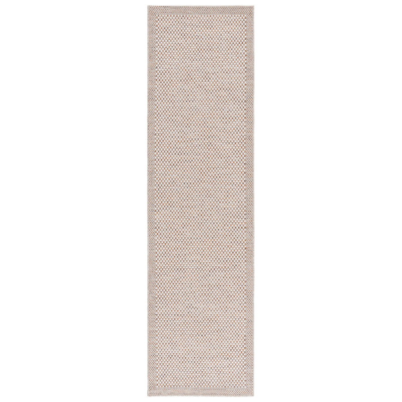 Sorsha Sisal All-Weather Performance Checkered Indoor/Outdoor Area Rug, Round 6'7"