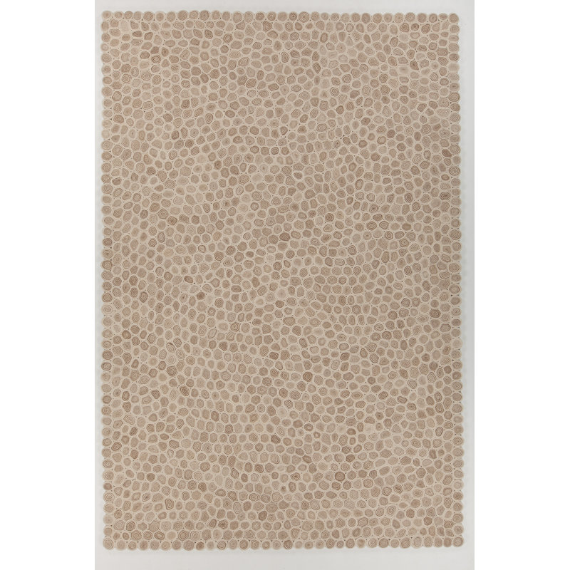Tapis en laine tissé à la main Williamsburg, Rectangle 5 pi x 7 pi 6 po