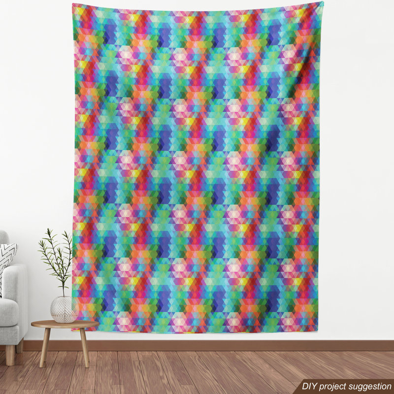 Tissu dégradé hipster, l 58 po x L 180 po
