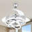 Gwenette 36'' Modern DIY Shade Ceiling Fan with LED Lights, 6-Speed DC Motor Ceiling Fan-231122799