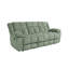 Canapé inclinable en tissu Green Stripe