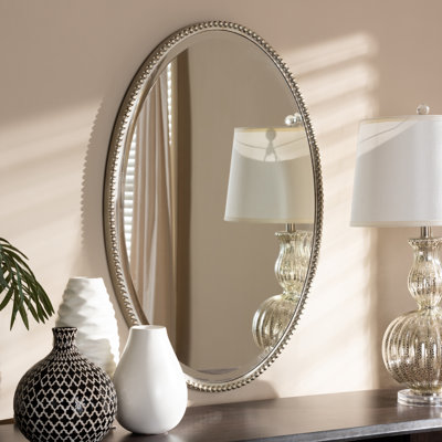 Gaudalupe Wood Flat Wall Mirror