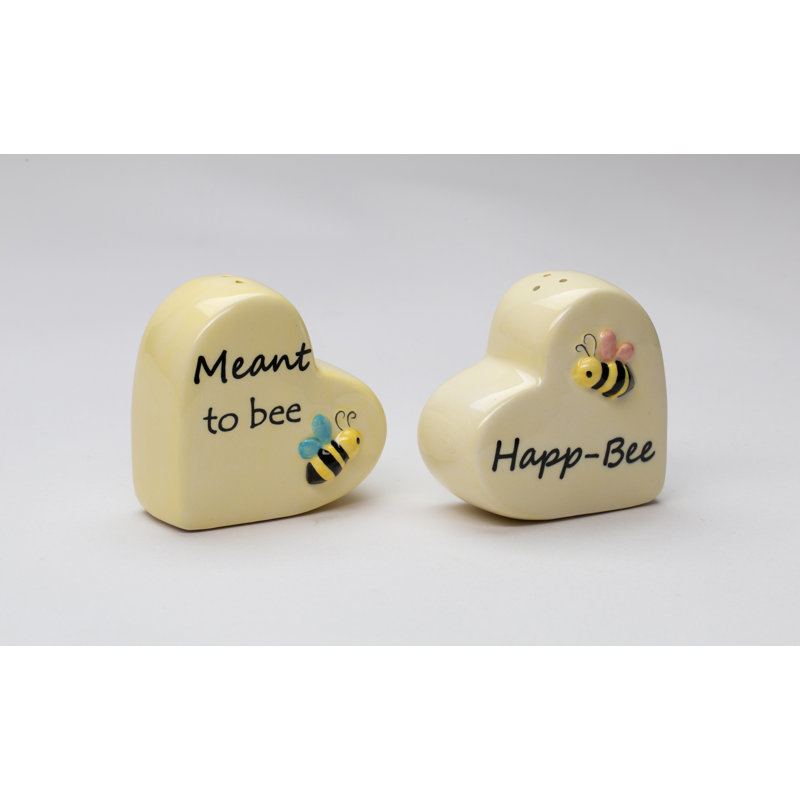Happy Heart - abeille poivre et sel