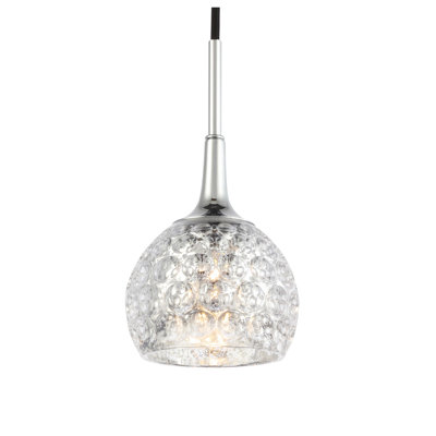 Luminaire sphère suspendu 1 lumières simple Jerrie