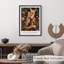 Animaux, reproduction d'art sans cadre William Morris Fox VII Cottage