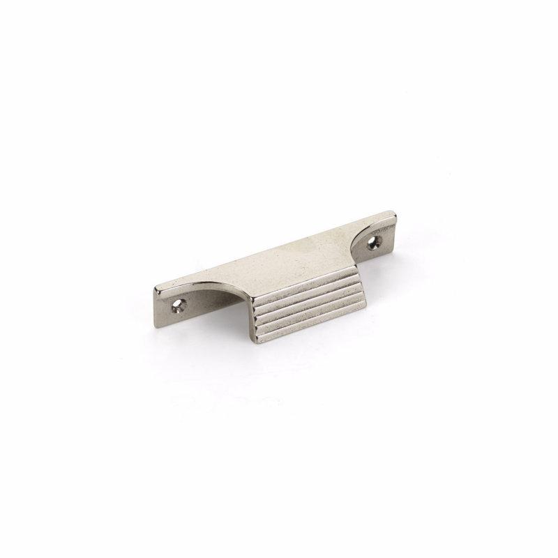 Poignée 4 po Schaub Stradella, Bronze blanc poli