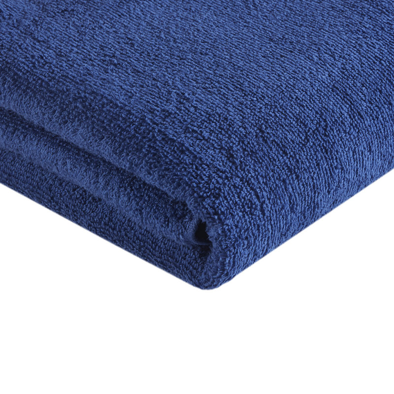 100% Cotton Quick Dry 12 Piece Bath Towel Set, Blue