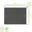 15cm H Slate House Letters And Numbers
