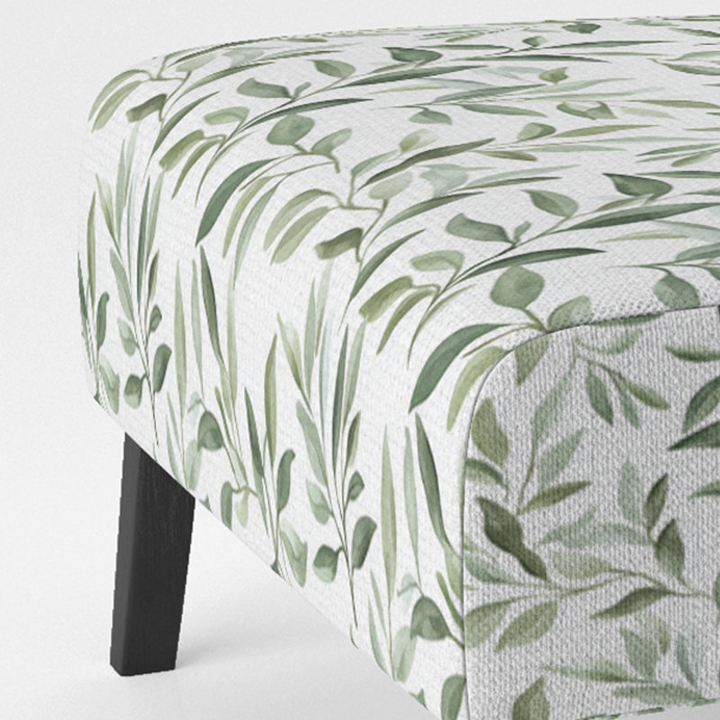 Fauteuil de chambre Country Farmhouse, Pantoufle sans accoudoirs
