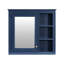 Ensemble de meuble-lavabo simple avec lavabo supérieur, ensemble de meuble-lavabo autoportant avec armoire-miroir pour salle de bain