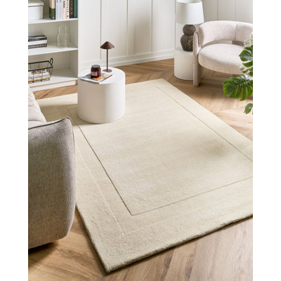 Rectangle 200 cm x 300 cm Wool Hand Tufted Area Rug