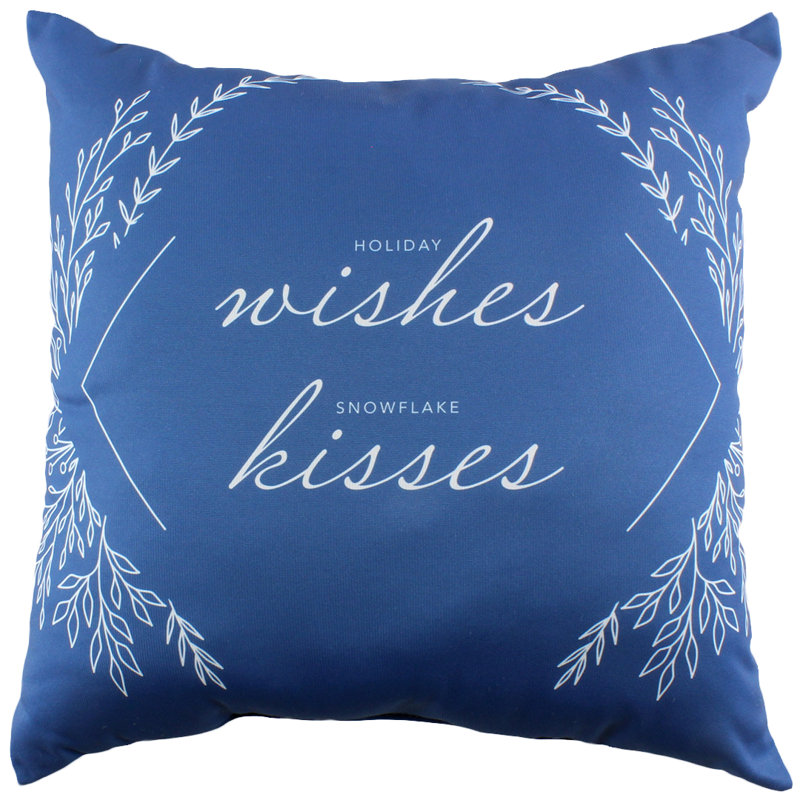 Housse et insert de coussin carré saisonnier