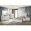 Ensemble de chambre à coucher simple 5 pièces Colberta