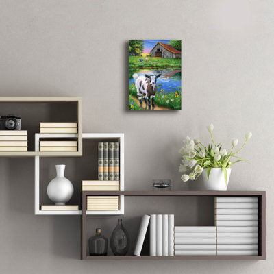 'Sammy's Summer Day' by Bridget Voth, Acrylic Glass Wal Art