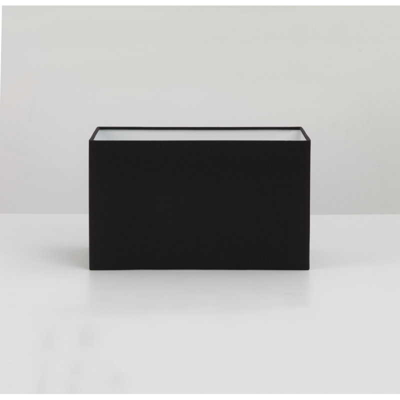 Beaumont Standard Lamp, Black, Polycotton