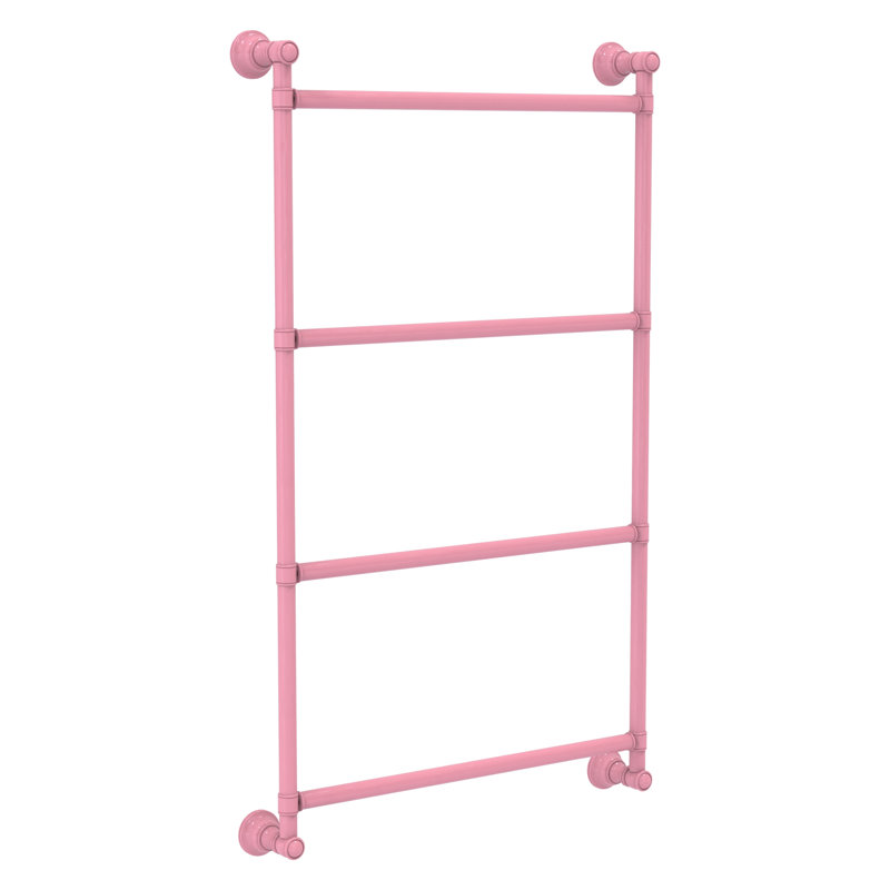 Barre à serviettes murale 18 po Carolina, 35 po x 18 po x 3,3 po, Rose