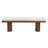Lindeno 55" Modern Farmhouse  Upholstered Bench with Solid Rubber Wood Legs-126016365
