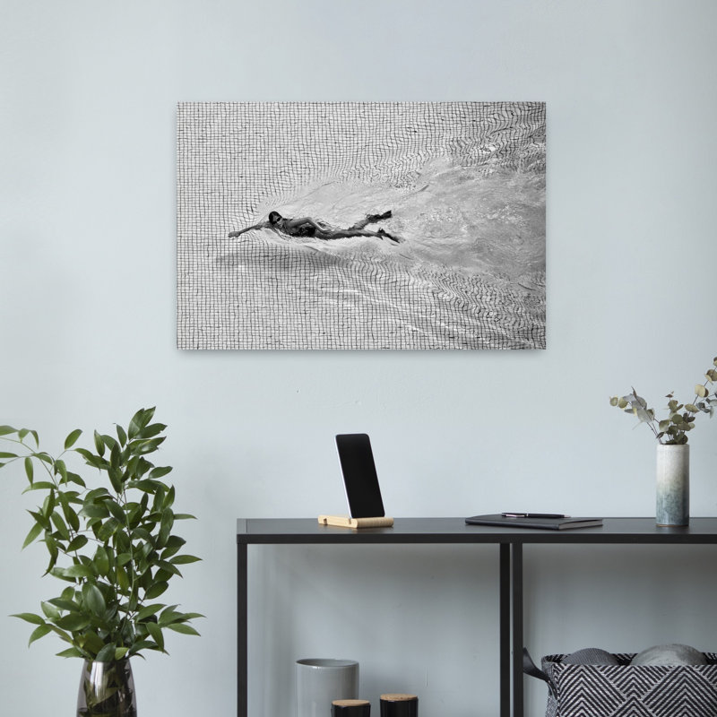 Art contemporain Art contemporain, H 16 po x l 24 po