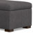 Gabbie 48"W Upholstered Polyester Linen Contemporary Rectangular Lift-Up Storage Ottoman Bench with Hidden Storage