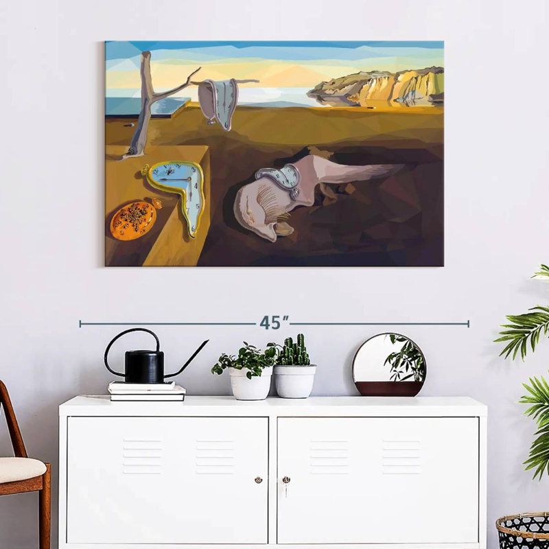 Soft Watches, 26" H x 39" W