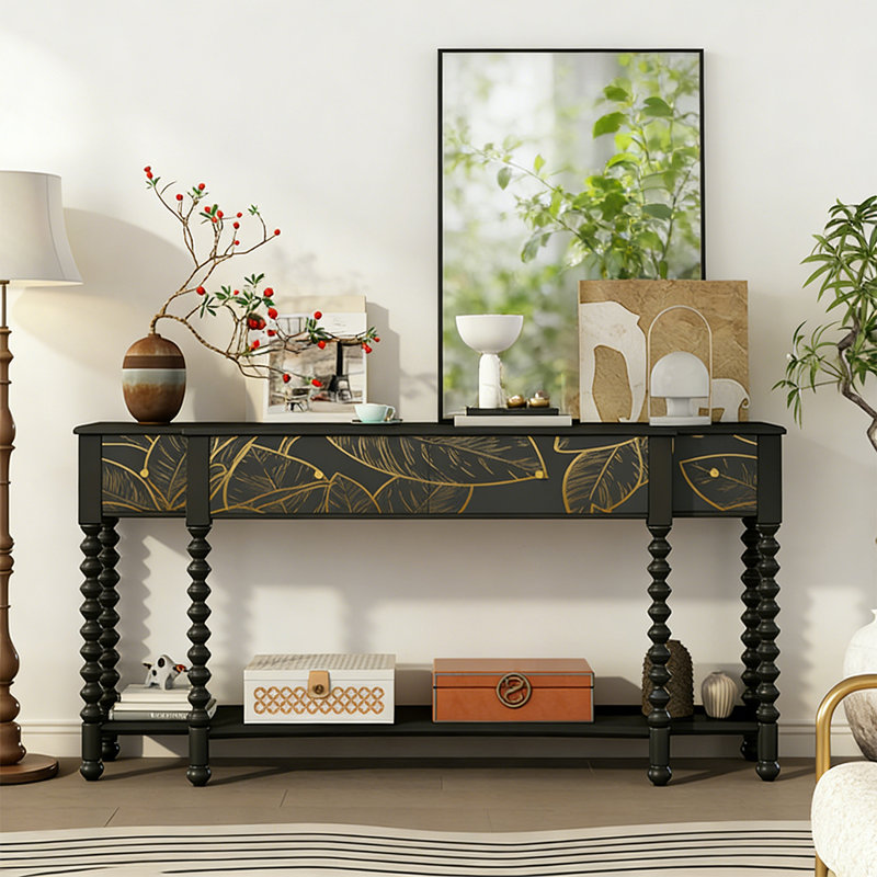 Console à tiroirs de style français moderne
