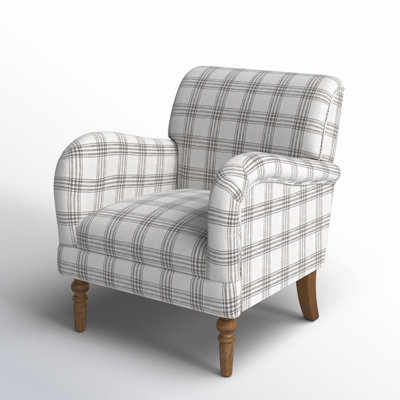 Arching Upholstered Armchair