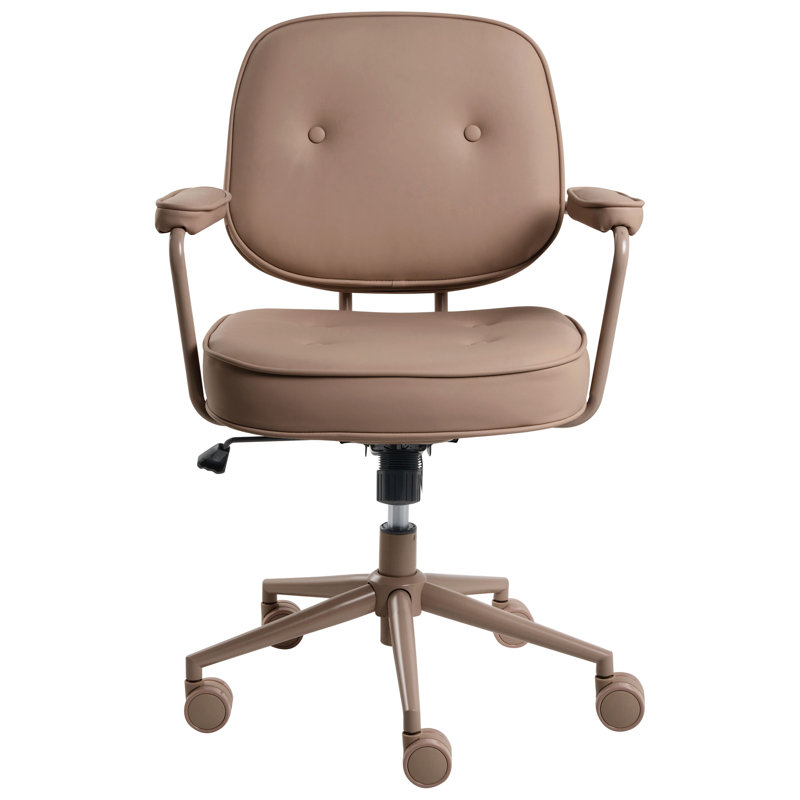 Burrowes Office Chair, Brown, Brown