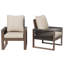 Ensemble de conversation en bois pour 2 personnes avec coussins-1504101610