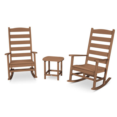 POLYWOOD® Rocker 2-Person Patio Seating Group