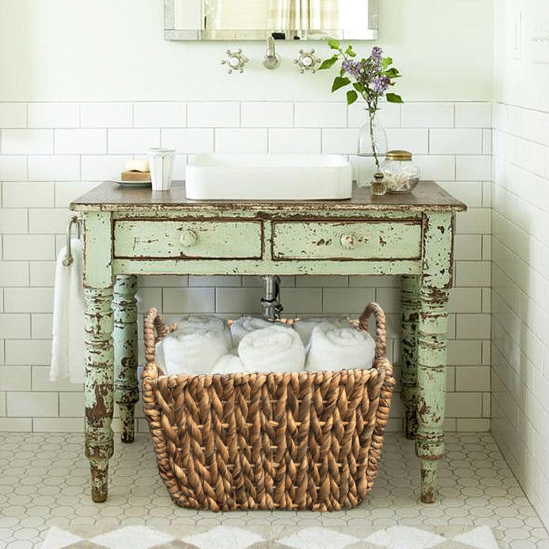 Bayou Breeze Tina Wicker Decorative Basket