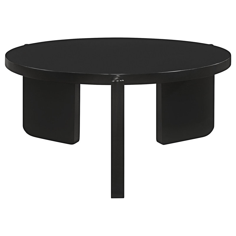 Table basse ronde en bois