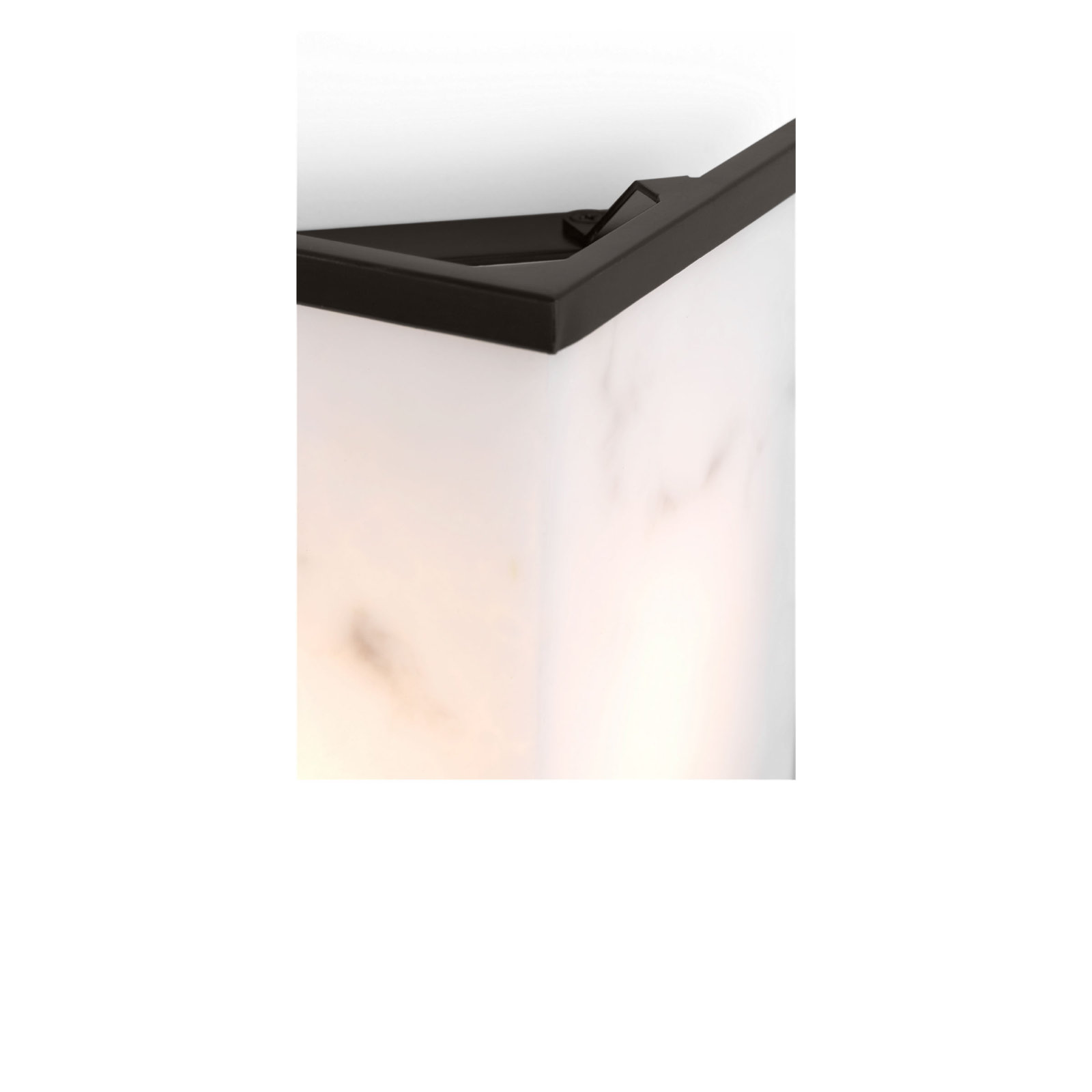 Whitley Vanity Light, Aged Iron, 8"H x 7" W x 4.4" D