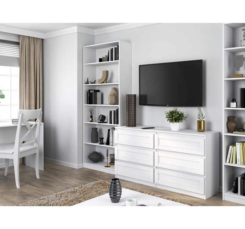 200cm H x 29cm W Laminate Standard Bookcase
