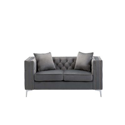 Lorreto 63" Velvet Loveseat