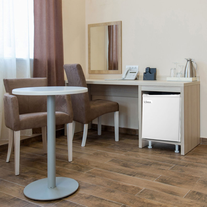 Impecca USA 1.7 Cubic Feet Freestanding Mini Fridge with Freezer, White