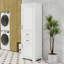 Armoire de rangement autoportante avec tiroirs, tablettes réglables et portes