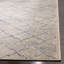 Cambrai Geometric Light Grey/Dark Blue Area Rug-62766675