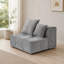 Chaise sans accoudoirs en tissu Kay-503094565