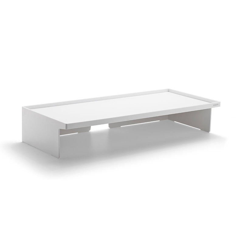 Support pour écran d'ordinateur, Blanc