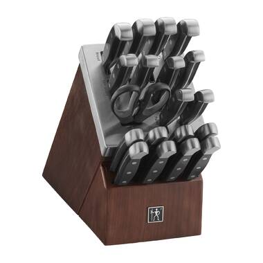  HENCKELS Premium Quality 15-Piece Knife Set with Block,  Razor-Sharp, German Engineered Knife Informed by over 100 Years of  Masterful Knife Making, Lightweight and Strong, Dishwasher Safe: Block  Knife Sets: Home 