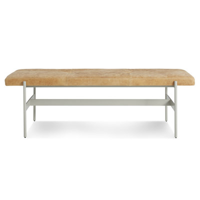 Daybench Genuine Leather Upholstered Bench