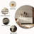 63" Wide 9-Drawer Dresser with Gold-Tone Knobs-1852750006