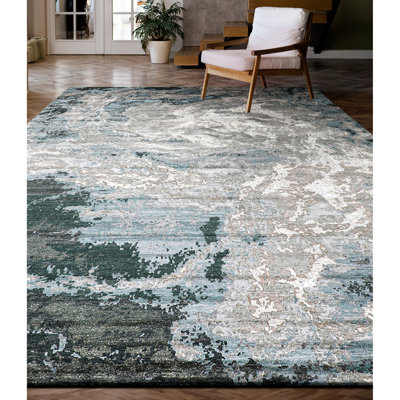 Hand Woven Wool Area Rug