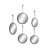 Bowen Metal Circle Wall Mirror