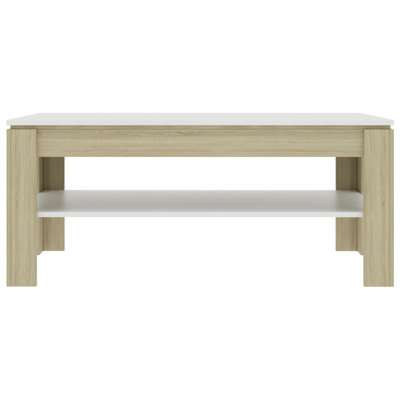 Ardhan Manufactured Wood Four Leg Single Coffee Table with Storage