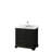 Deborah 36'' Single Bathroom Vanity with Marble Top with Mirror-40065102-61125978