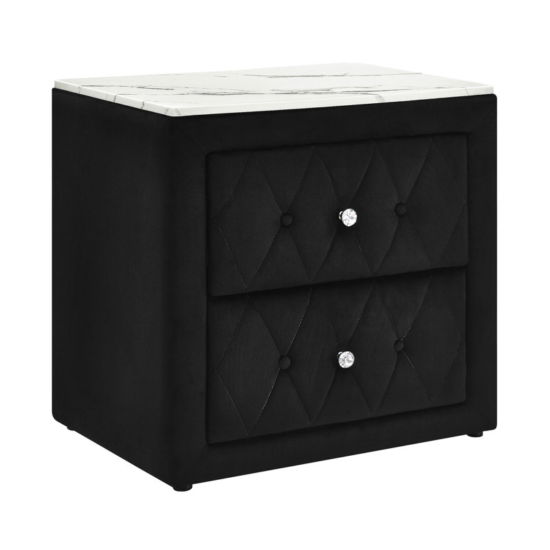 Table de chevet rectangulaire 1pc