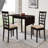 Rectangular 52-Inch Extension Dining Table, Cappuccino