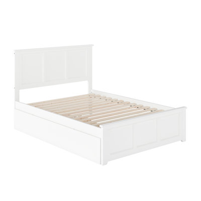 Henrichs Solid Wood Platform Standard Bed with Trundle by Three Posts™